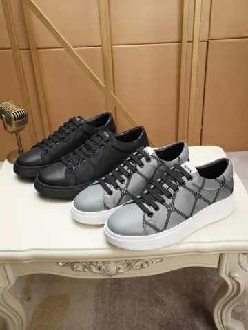BOSS casual leather shoes