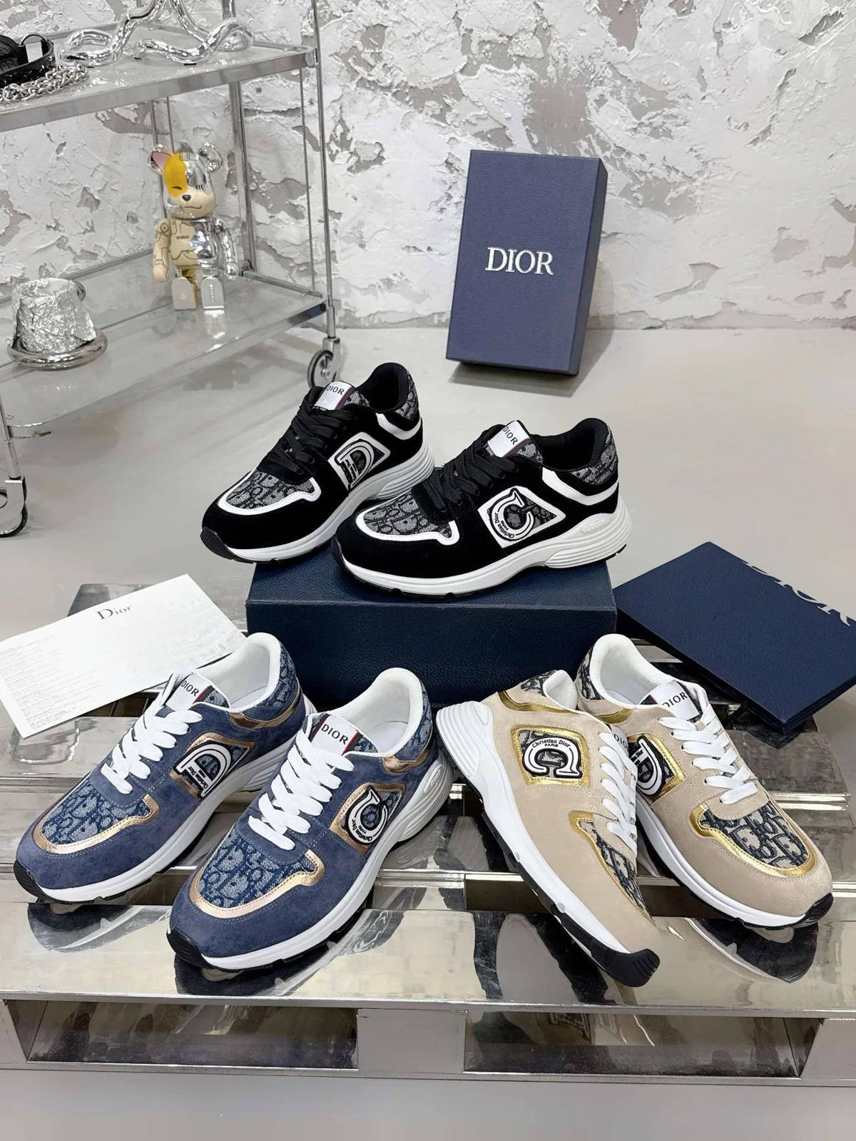 DIOR B30 series dad sneakers
