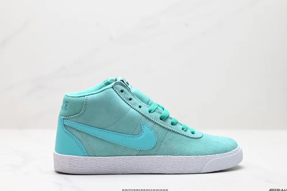 Nike SB Zoom Blazer Mid Nike leather anti-slip shock-absorbing wear-resistant mid-top 923112