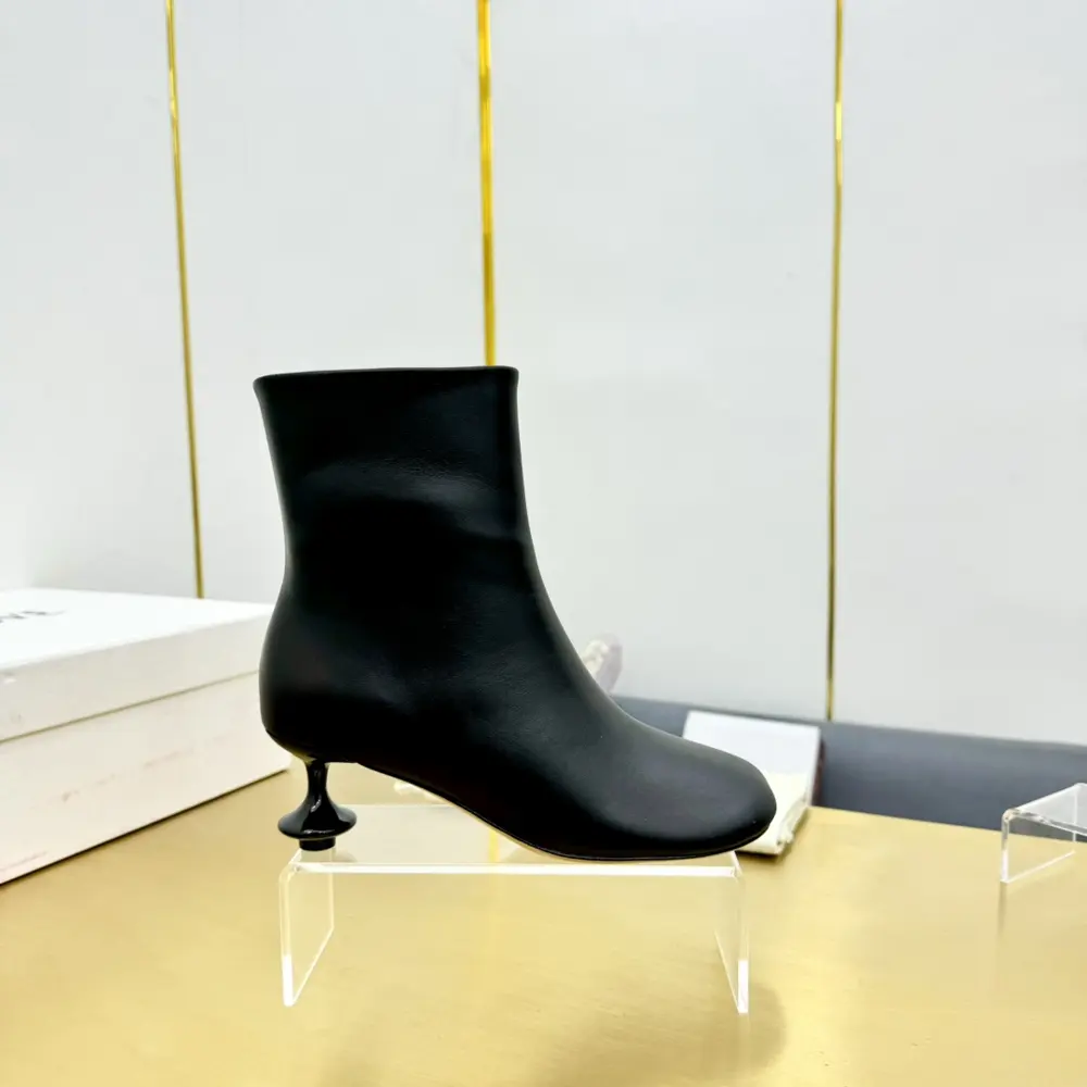 Loewe Wine glass heel ankle boots | 2024 ss
