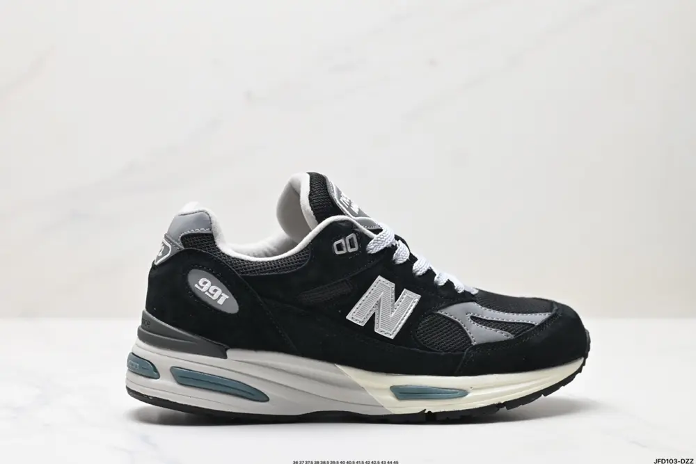 NB New Balance New Balance 991v2 Made in UK “Black” series British-made classic versatile U991BK2