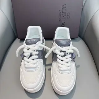 Valentino one stud series men’s thick-soled height-increasing sneakers