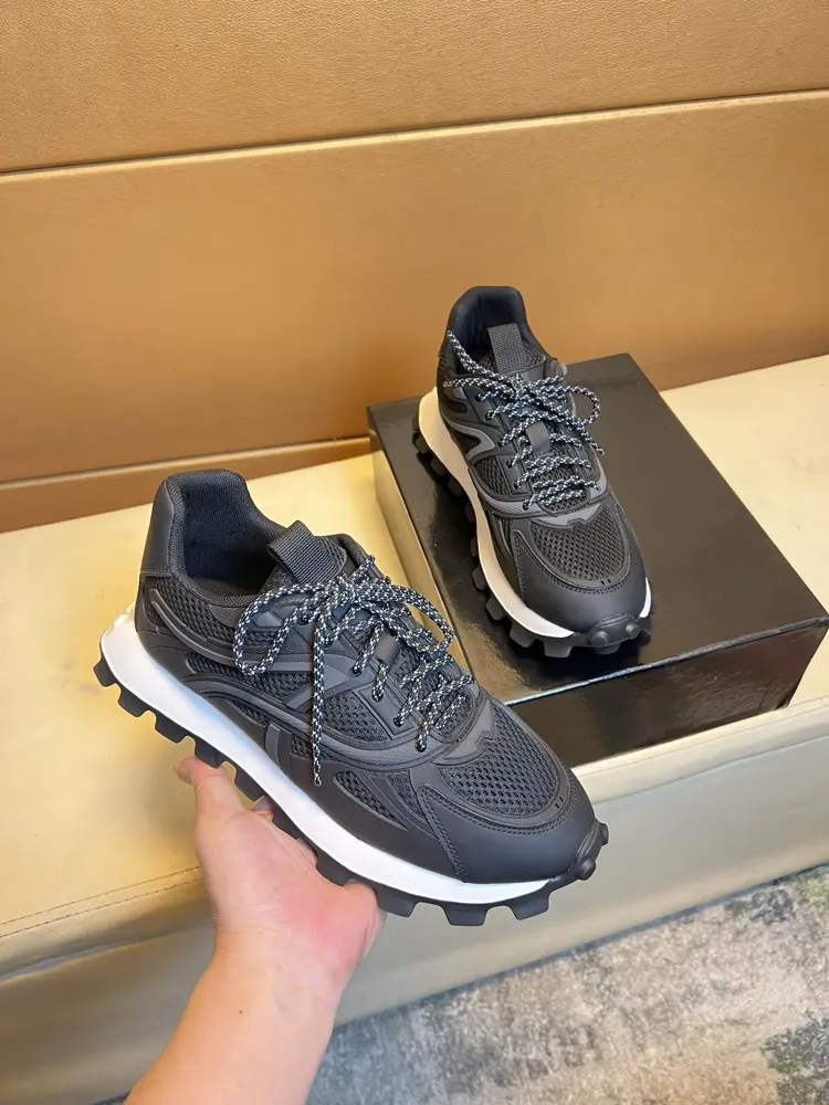 Dolce & Gabbana unique modern style sneakers. Casual loafers original leather Sheep lining