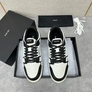 AMIRI couple style street style high version AMIRI bone shoes 20FW RUNWAY SKEL TOP