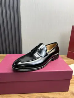 Salvatore Ferragamo men’s business casual leather shoes