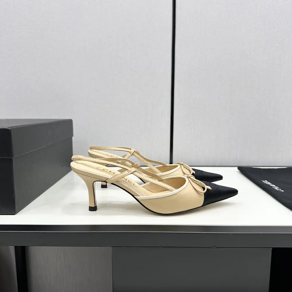 High version synchronized with Chanel official website Heels