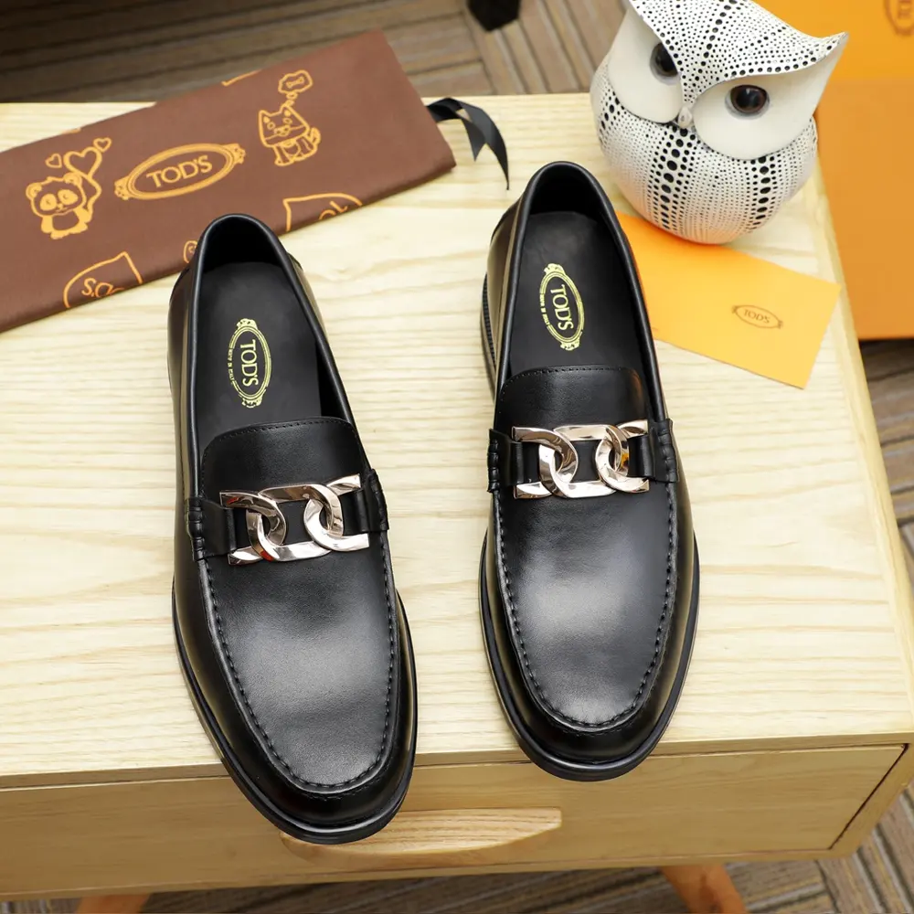 Tods classic men’s leather shoes Synchronize with the official counter and official website