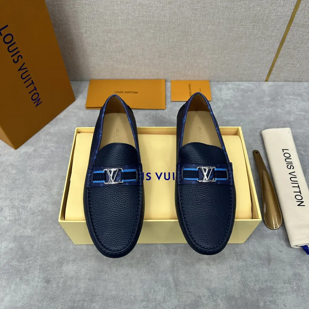 Louis Vuitton classic moccasins slip-on loafers