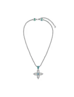 Louis Vuitton turquoise necklace