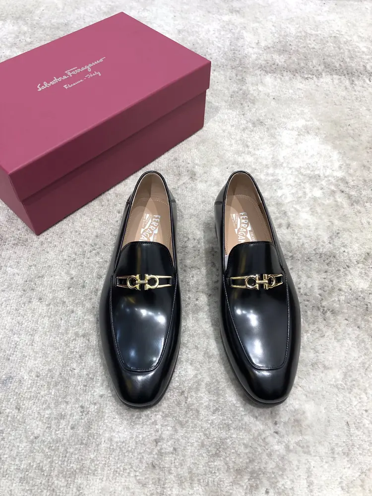 Salvatore Ferragamo Ferragamo men’s leather shoes
