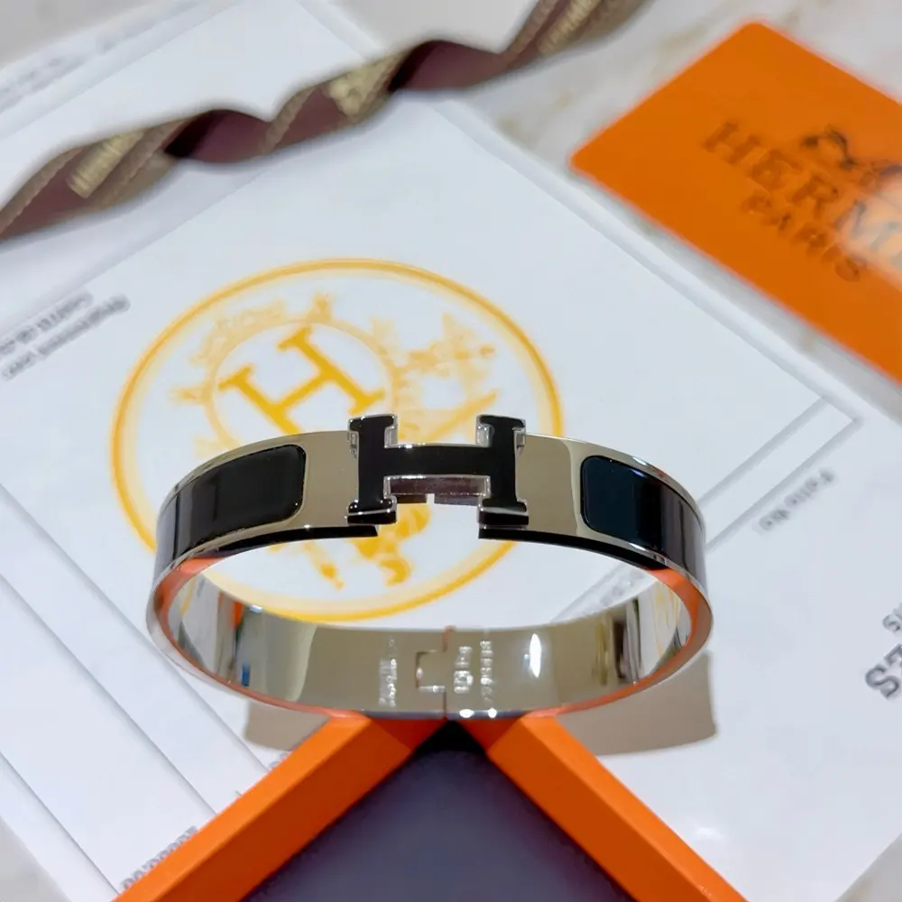 Hermes bracelet v gold original custom Hermes bracelet enamel craftsmanship is too