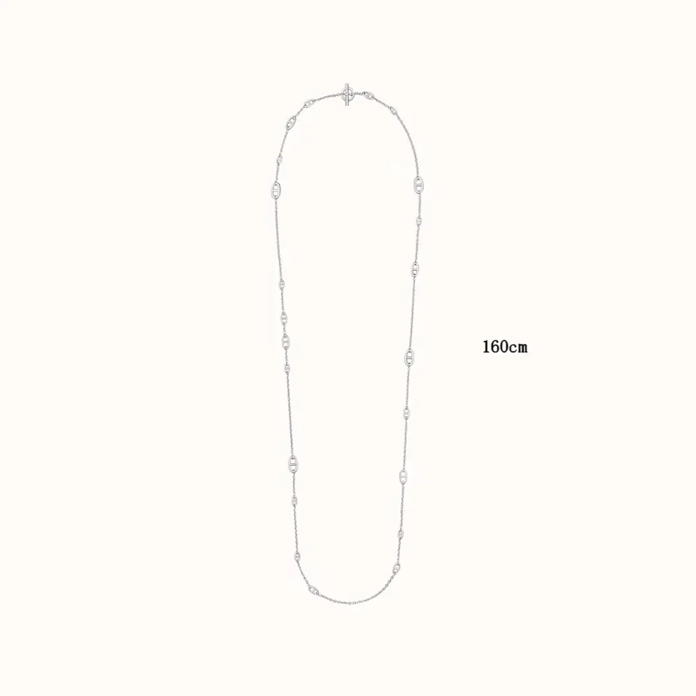 Hermes pig nose Necklace