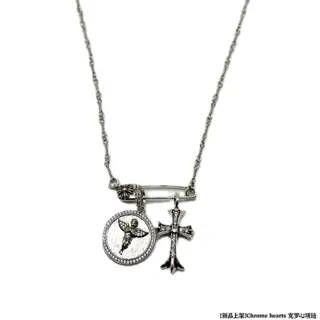 Chrome Hearts retro brooch necklace