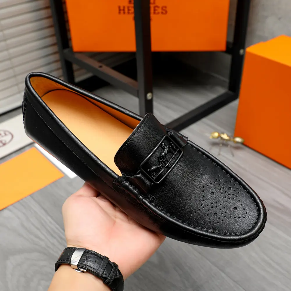 Hermès casual slip-on shoes
