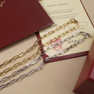 Cartier thick Santos necklace