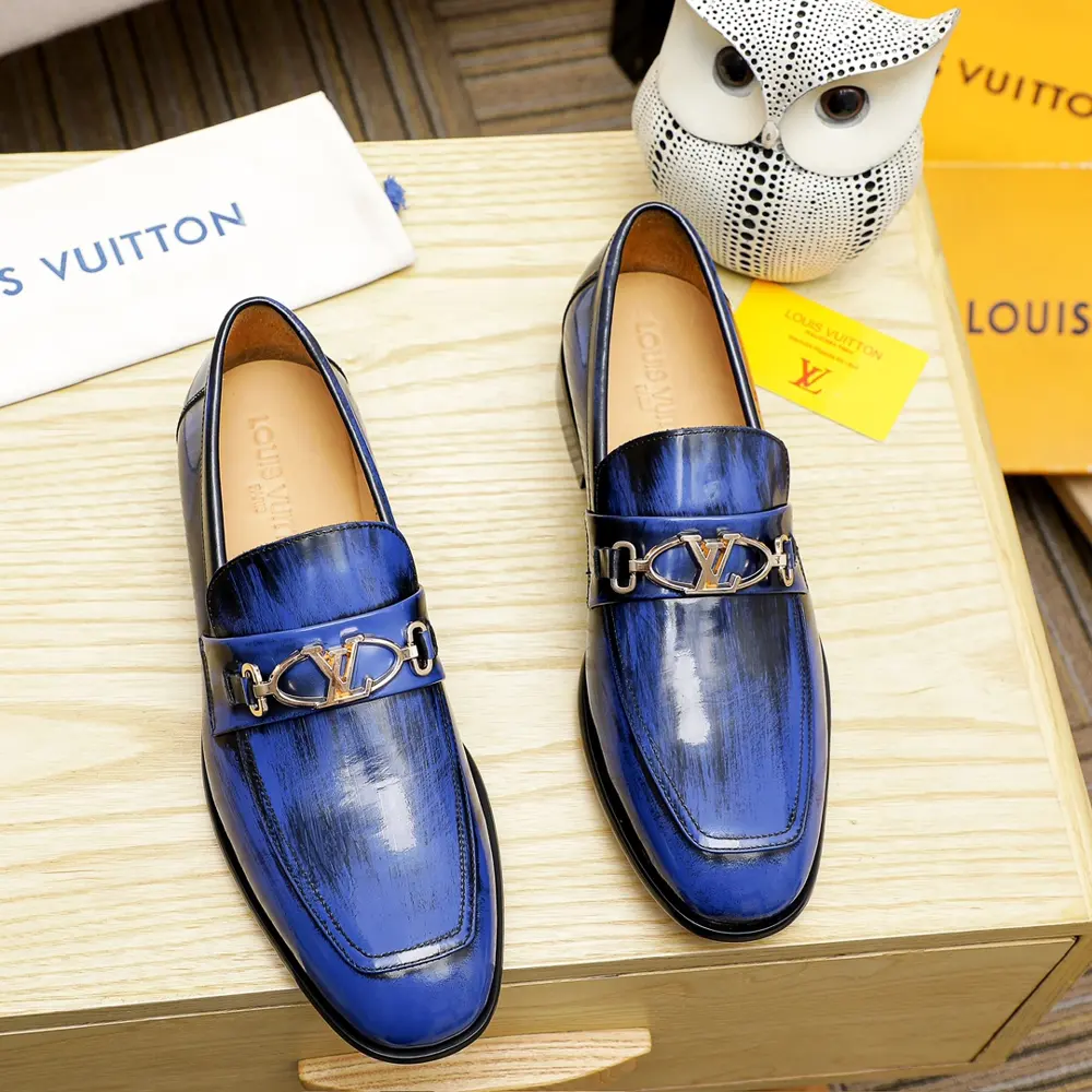 Louis Vuitton casual business leather shoes Official website original copy