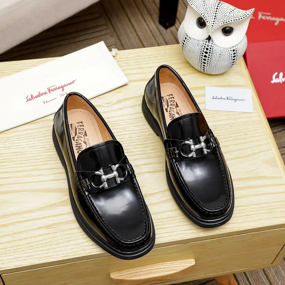 Salvatore Ferragamo casual slip-on shoes Official website original 1:1 mold