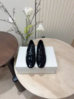 Celine Arc de Triomphe buckle loafers