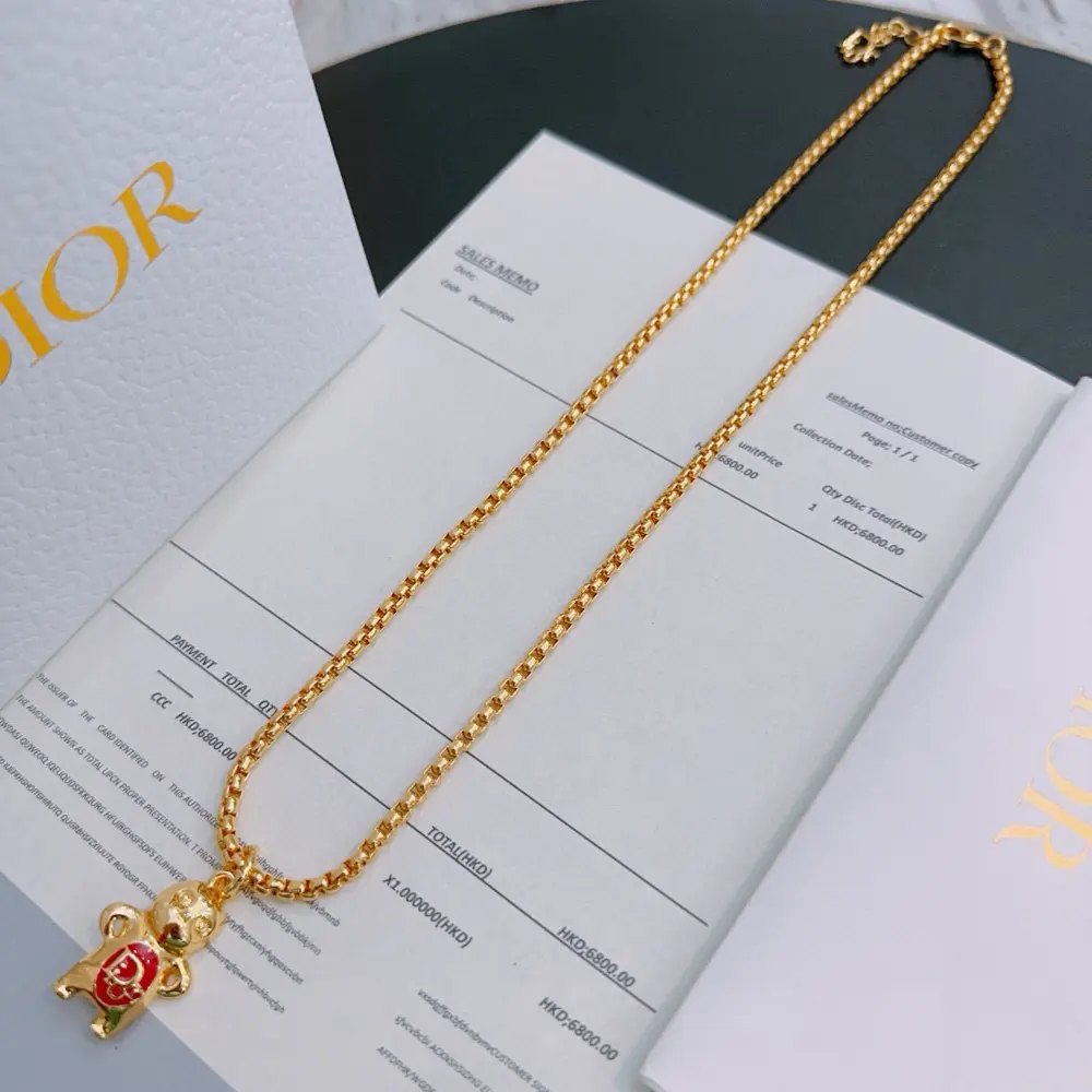 Dior vintage necklace for couples