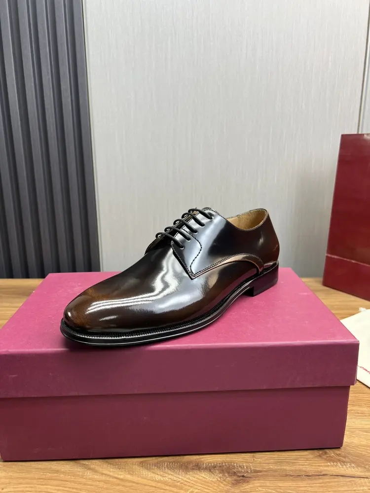 Salvatore Ferragamo men’s business casual leather shoes