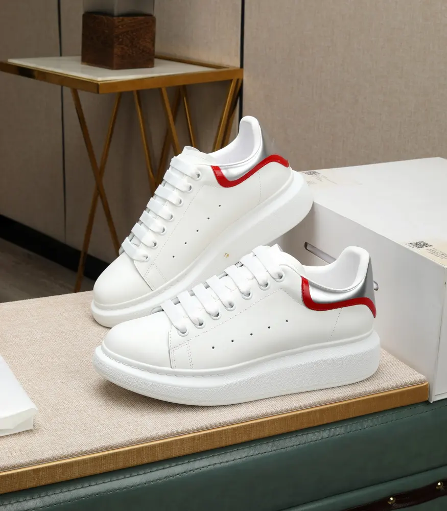 McQueen couple’s white shoes