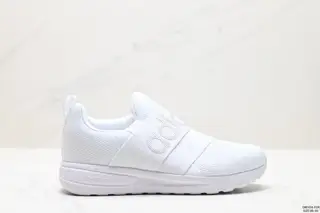 Adidas lite racer adapt 6.0 simplified coconut braided flying line surface slip-on sports IF7349
