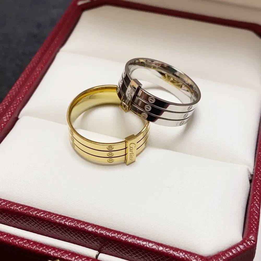 Cartier 14K color-preserving series ring