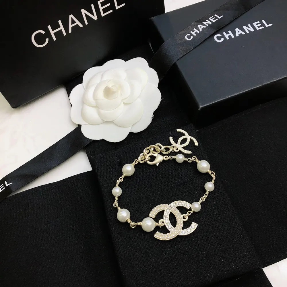 Chanel pearl bracelet