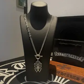 Chrome Hearts cross necklace