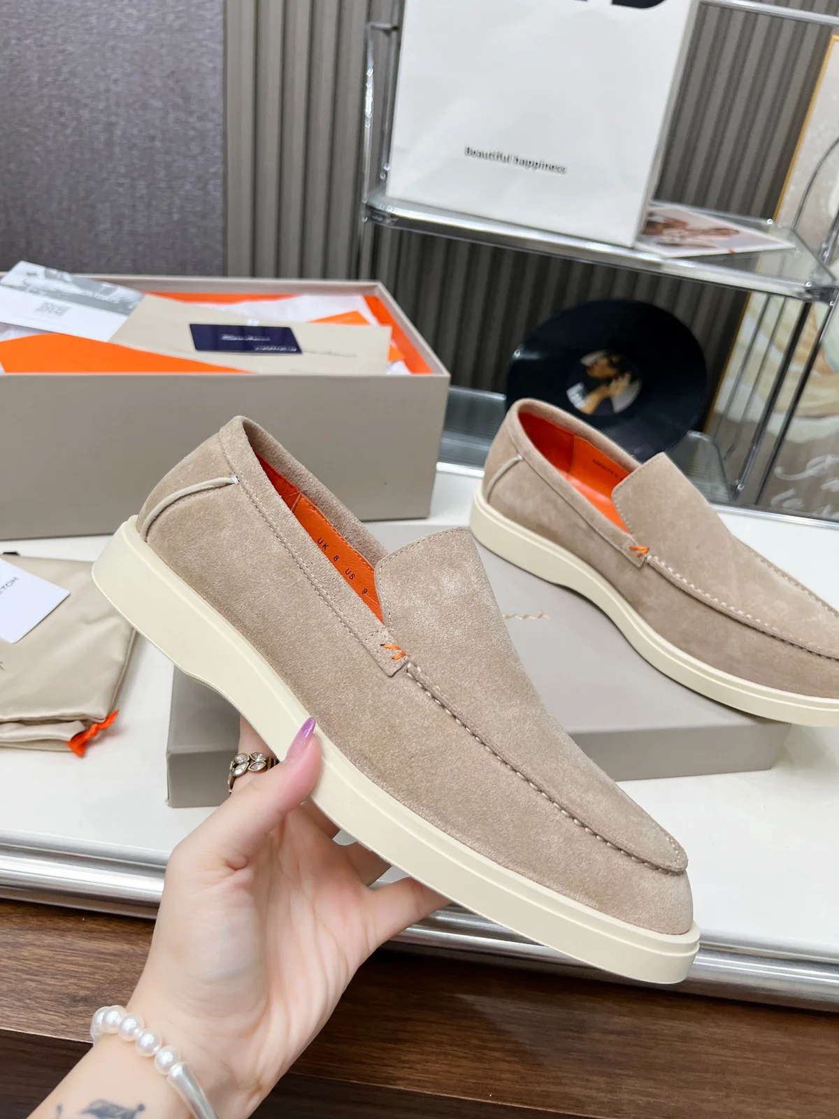 Santoni four seasons classic loafers