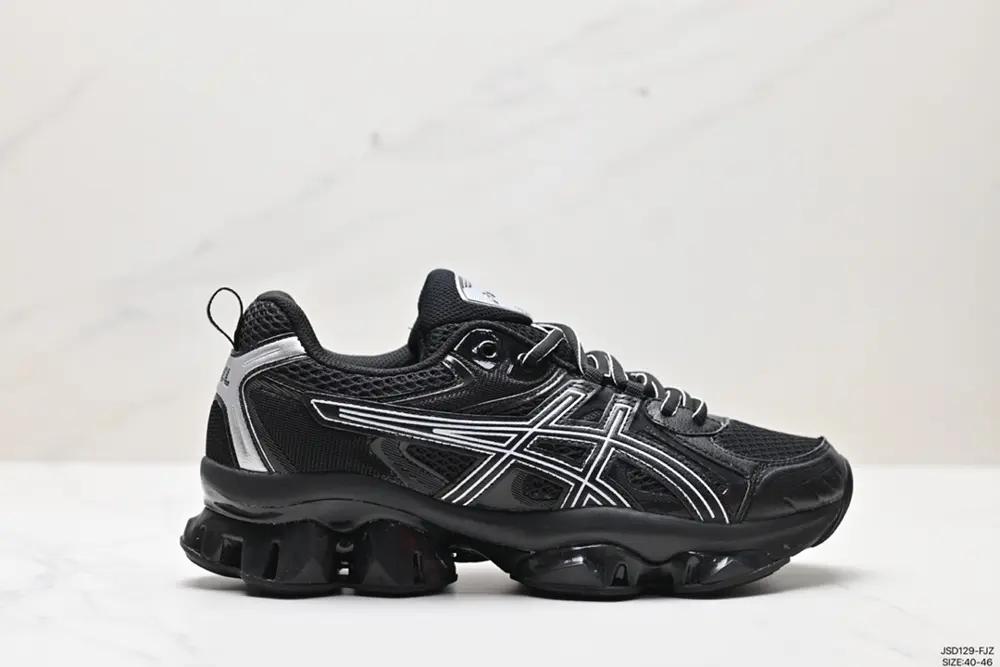 ASICS Gel-Quantum Kinetic ASICS Retro Casual Sports Shoes Thick-soled Height-enhancing 1203A270-202