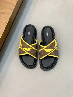 Fendi slippers and sandals are out How can we miss the blessing of the little monsters this