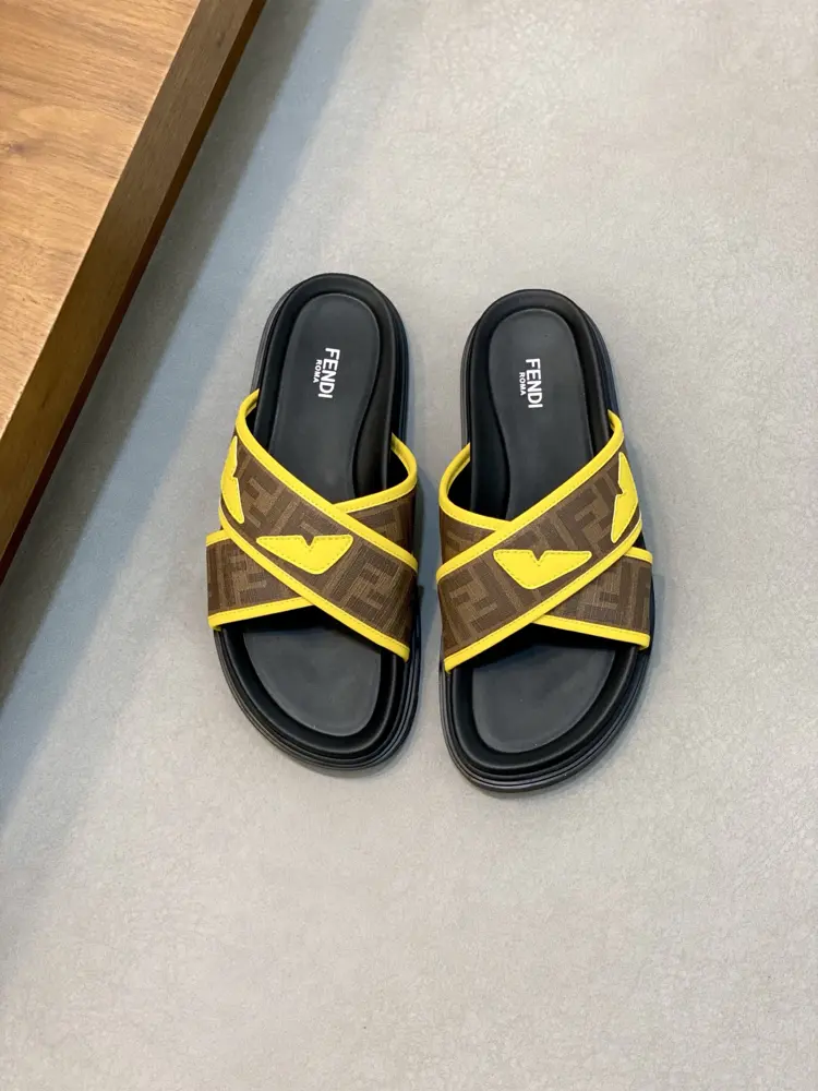 Fendi slippers and sandals are out How can we miss the blessing of the little monsters this