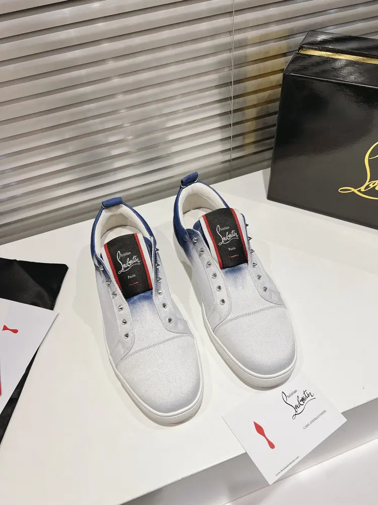Christian Louboutin rivet casual shoes