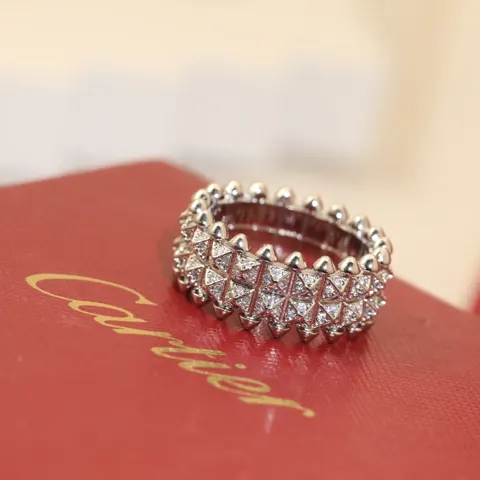 Cartier rivet ring. The nails are movable