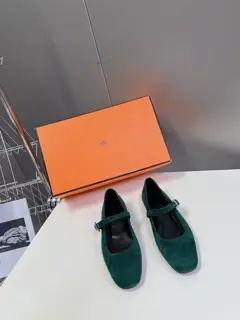 Hermès autumn and winter new Mary Jane Shoes