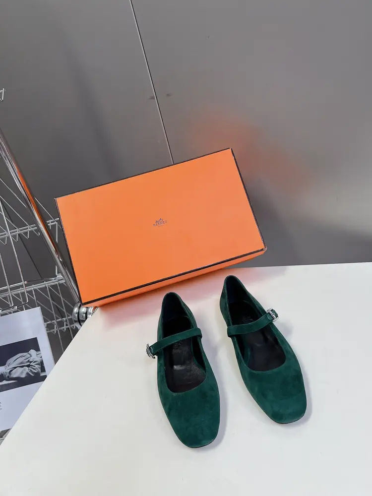 Hermès autumn and winter new Mary Jane Shoes