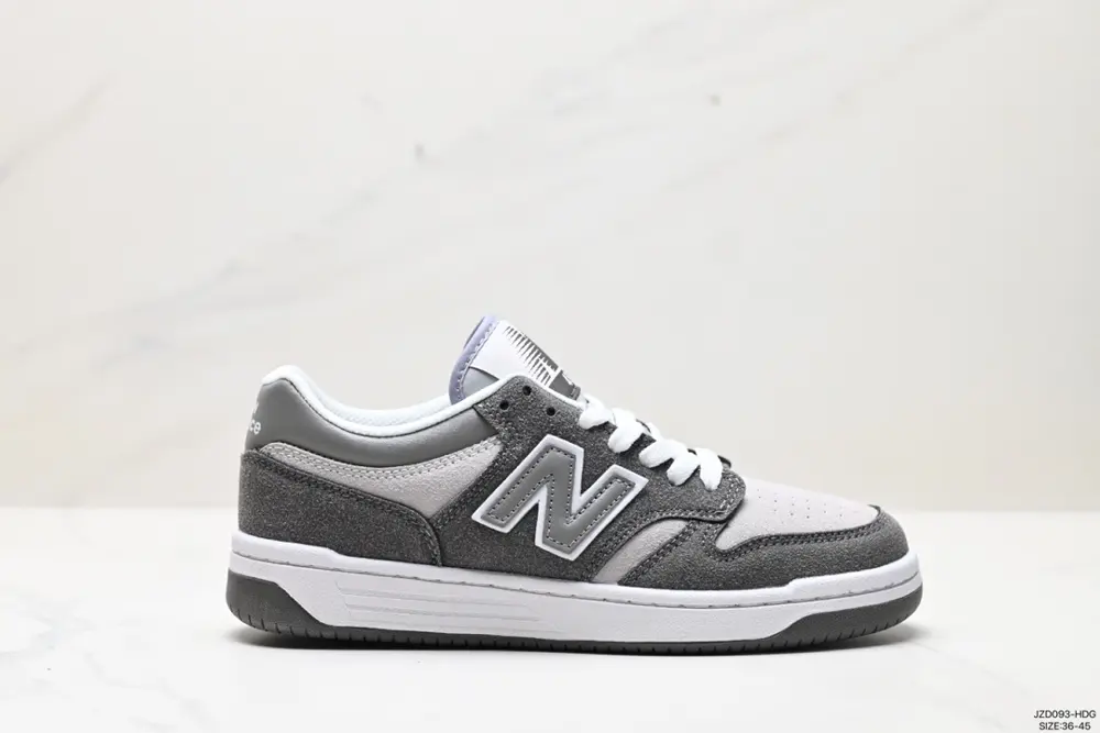 New Balance NB480 series shock-absorbing and wear-resistant low-top lace-up casual sneakers BB480LEC