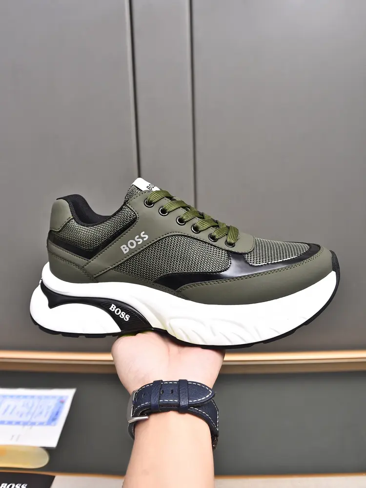 BOSS is a fashionable shoe with imported cowhide