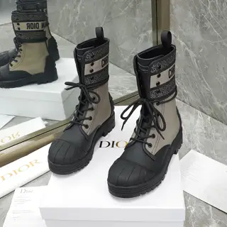 Dior 2021 Fall/Winter Haute Couture Angelababy Yang Ying Same Lace-up Shell Toe Knight