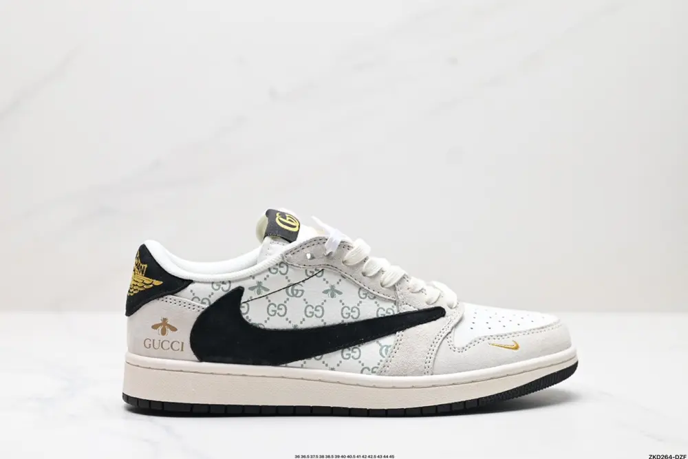 Nike AJ1 reverse hook Travis Scott x Air Jordan 1 “Reverse Mocha” AJ1 Joe 1 TS Lightning SJ2068-106