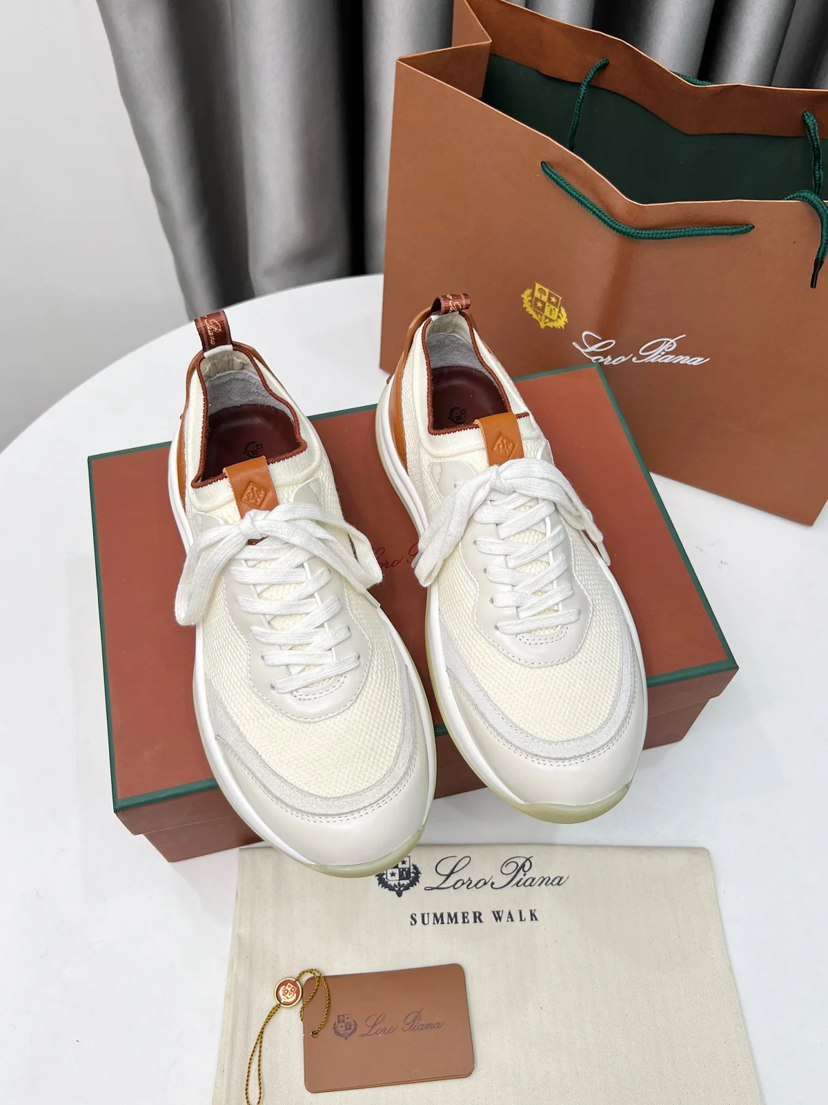 Loro piana This sneaker redefines the iconic 360LP with a modern perspective