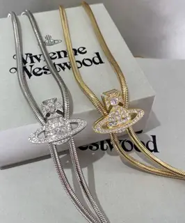 Vivienne Westwood Queen Saturn Necklace