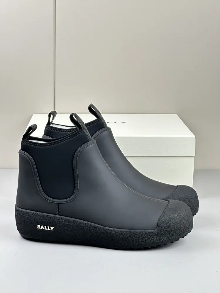 BALLY couple high-top casual shoes