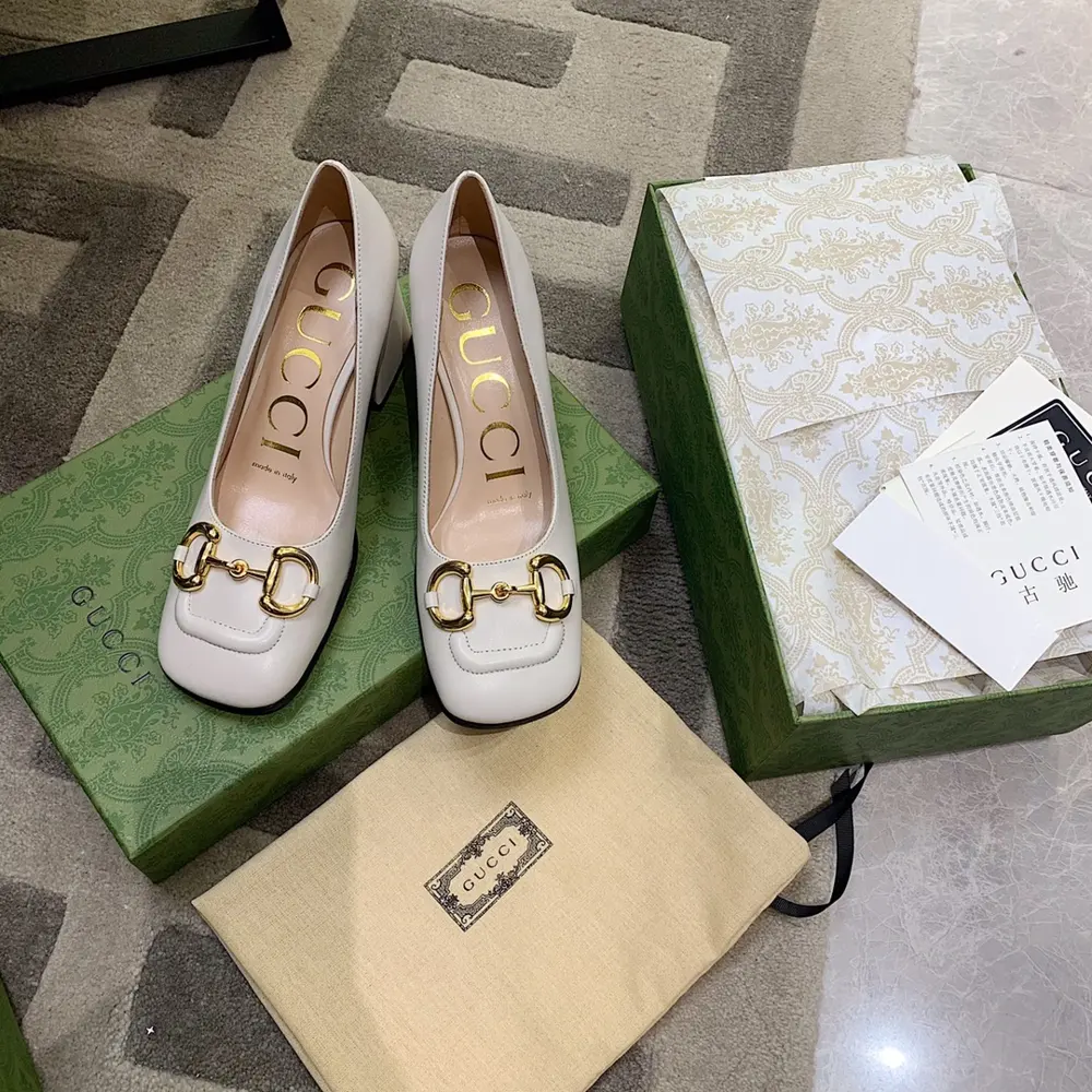 Gucci rubber sole Heels