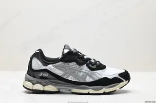 ASICS breathable mesh upper with some synthetic leather material uses the new AHAR+ rubber 1202A429-104