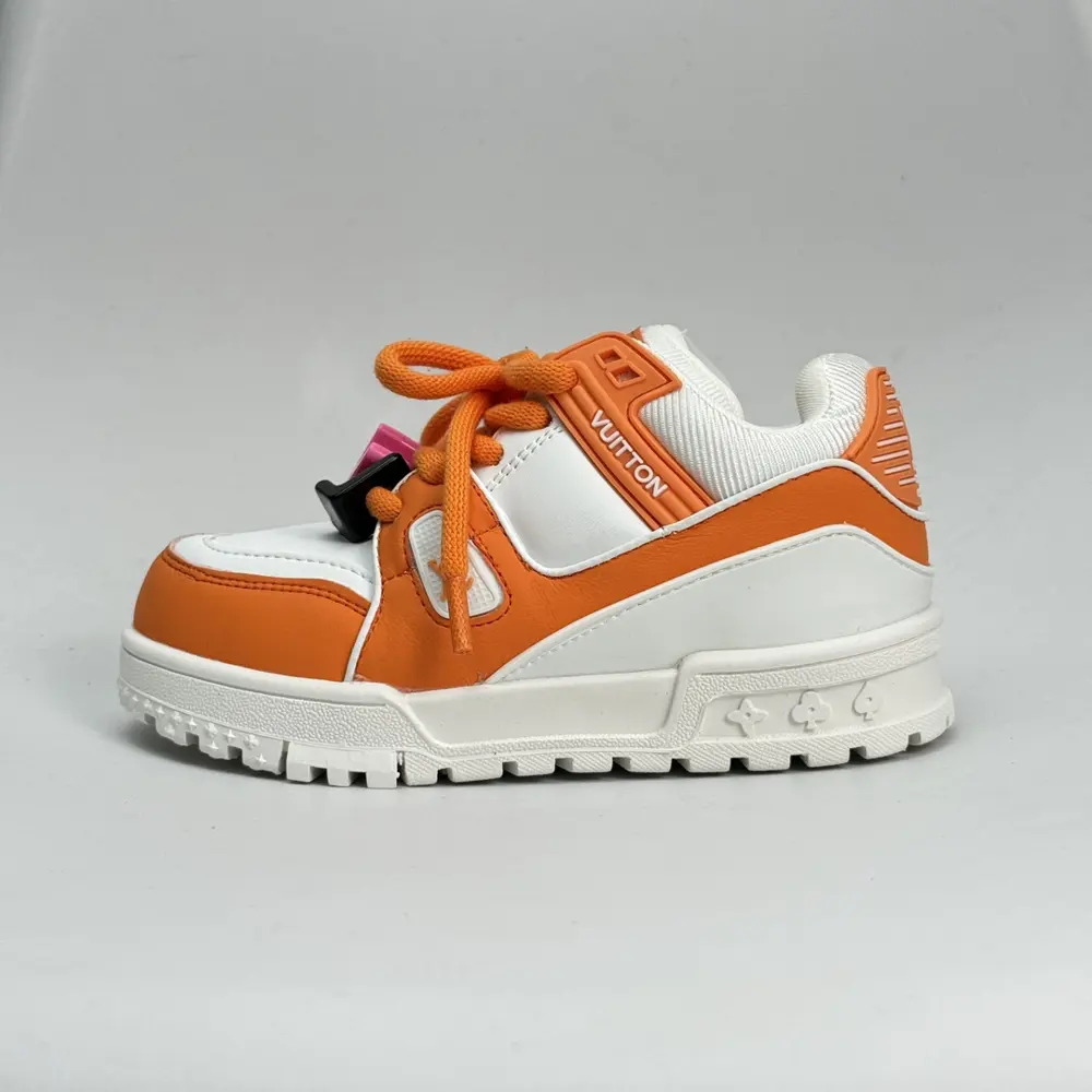 Louis Vuitton’s Chubby Kids Sneakers feature classic LV patterns and a variety of colors