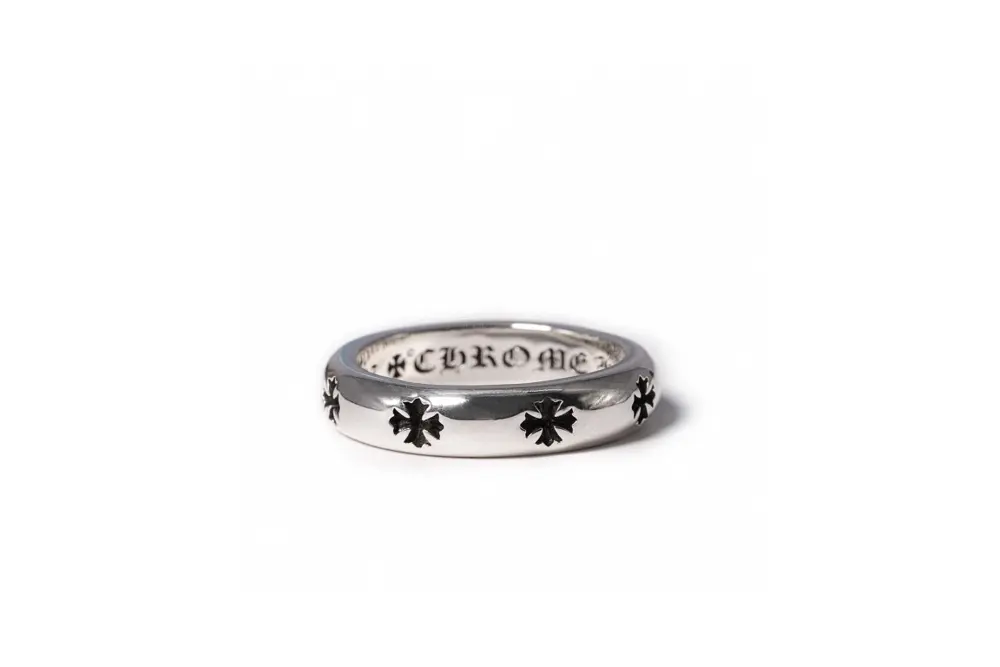 Chrome Hearts new narrow cross ring