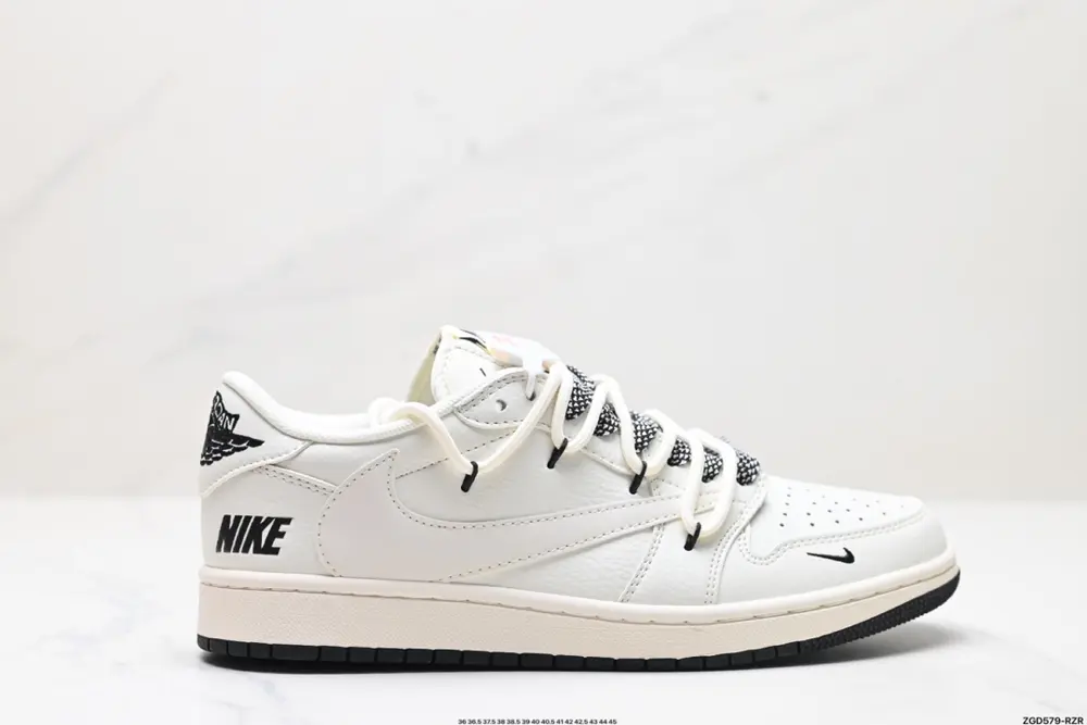 Nike AJ1 reverse hook Travis Scott x Air Jordan 1 “Reverse Mocha” AJ1 Joe 1 TS Lightning SJ0086-135