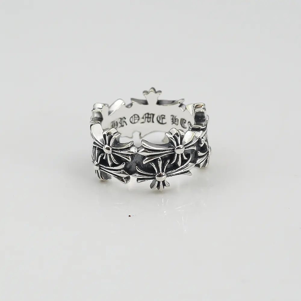 Chrome Hearts Tomb Cross Ring Hong Kong Code 12-24